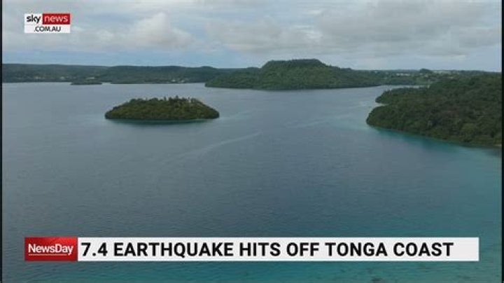 
7.4 magnitude earthquake strikes Tonga, no Tsunami warning issued 