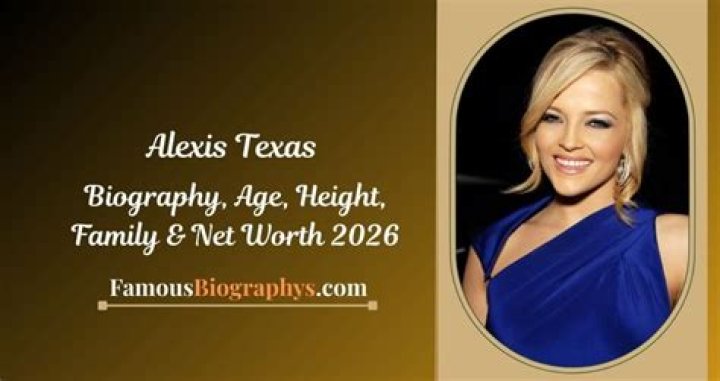 Alexis Texas Height, Weight, Net Worth, Age, Birthday, Wikipedia, Who, Instagram, Biography