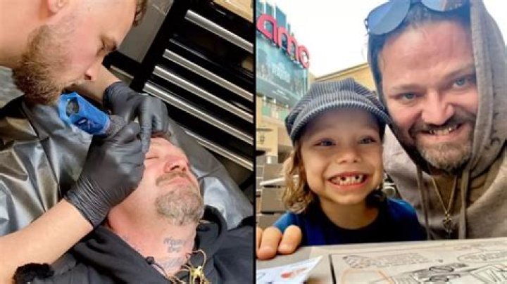 
Bam Margera Gets Son’s Name Tattooed on Face 