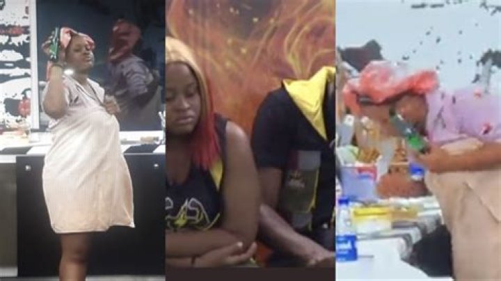 
BBNaija season 7: Reactions as Biggie disqualifies Amaka for misbehaviour 