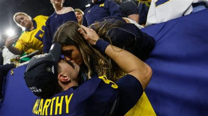 “Bro got caught in 4k”: JJ McCarthy dad’s video with Michigan QB’s girlfriend Katya Kuropas leaves netizens startled