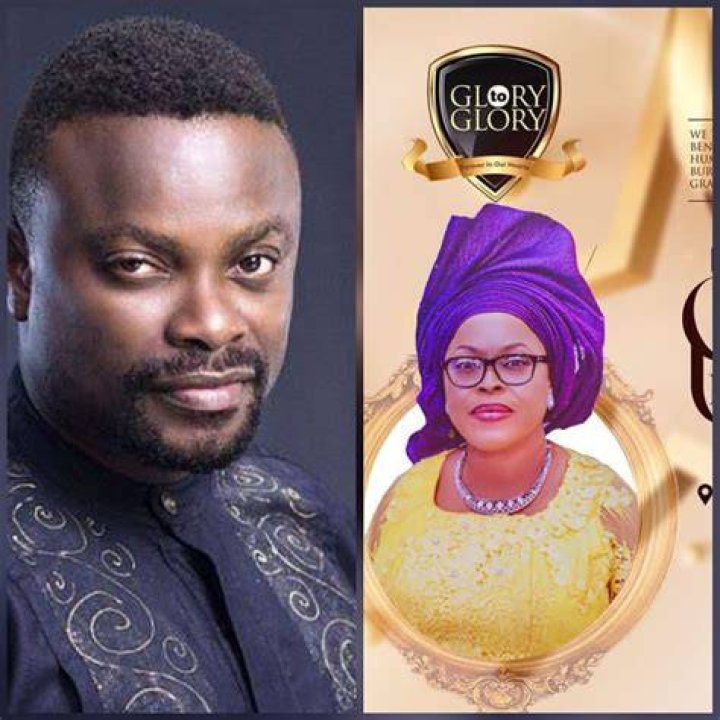 
Comedian, Okon Lagos Announces Burial Arrangement Of His Late Mum 