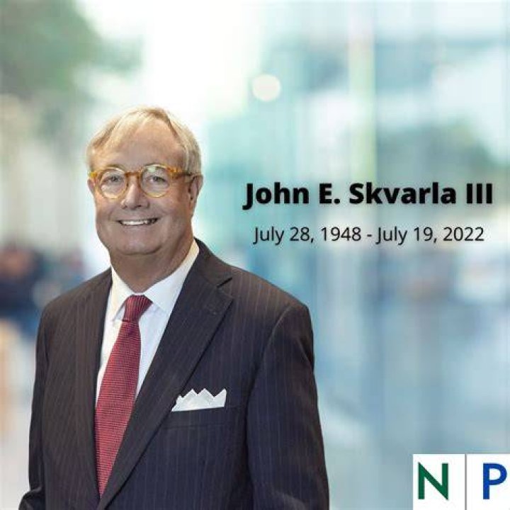 
Former Corporate Entrepreneur, John Skvarla, 53, passed away 