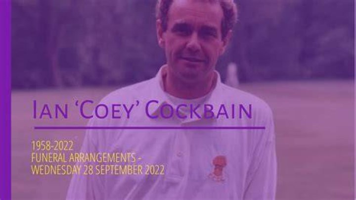 
Ian Cockbain Obituary, What was Ian Cockbain Cause of Death? 