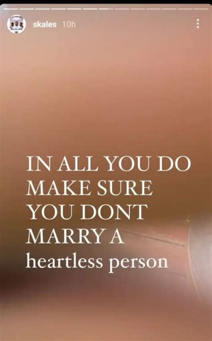 
“In All You Do, Make Sure You Do Not Marry A Heartless Person” – Skales Advises 