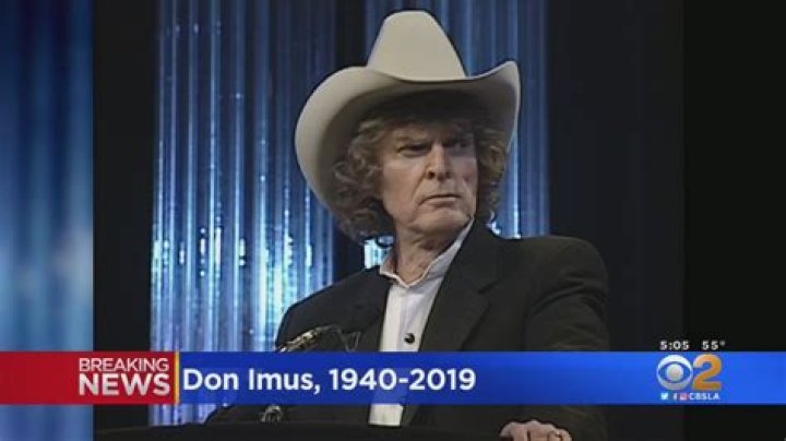 
Is Don Imus Alive Or Dead? Don Imuss Net Worth, Family, Wife 