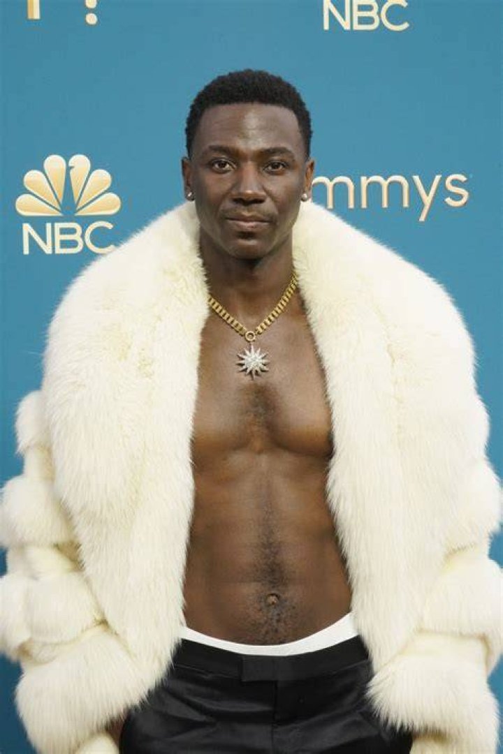 
Jerrod Carmichael Reveals Why He’s Shirtless and Rocking Diddy’s Fur Coat on Emmys Red Carpet 