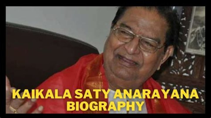 
Kaikala Satyanarayana Age, Birthday, Wikipedia, Who, Nationality, Biography 