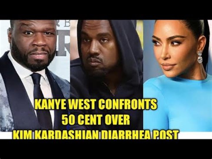 Kanye West Checks 50 Cent Joking About Kim Kardashian Diarrhea Post