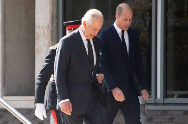 
King Charles III and Prince William Make Surprise Appearance and Greet Mourners Waiting to See Queen Elizabeth II 