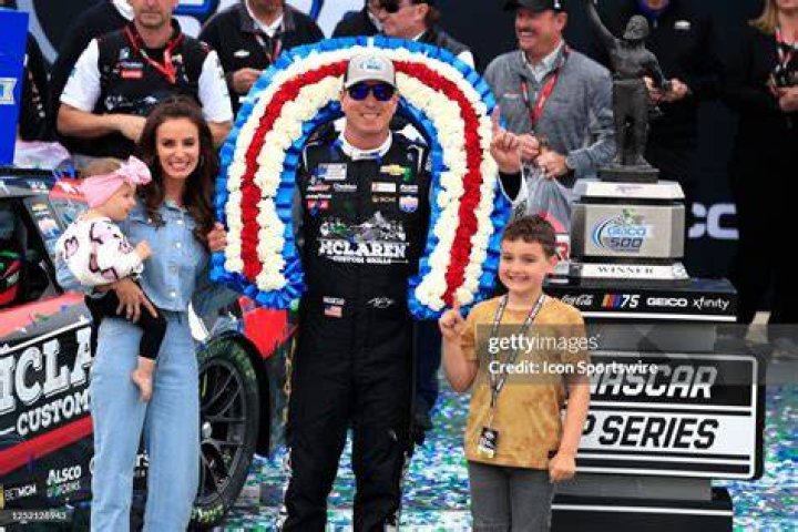 
Kyle Busch Has Two Children With Wife Samantha Busch: Lennix Key Busch, Brexton Locke Busch 