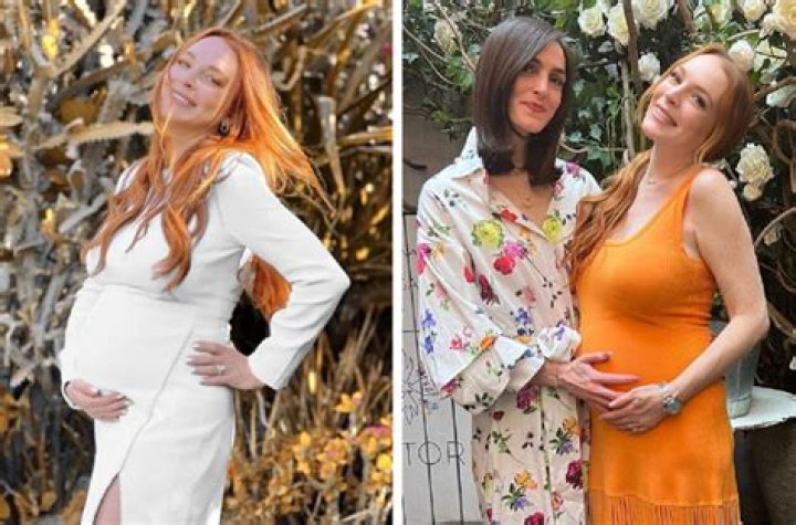 
Lindsay Lohan pregnant with first child 