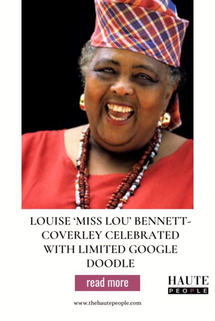
Louise Miss Lou Bennett Height, Weight, Net Worth, Age, Birthday, Wikipedia, Who, Nationality, Biography 