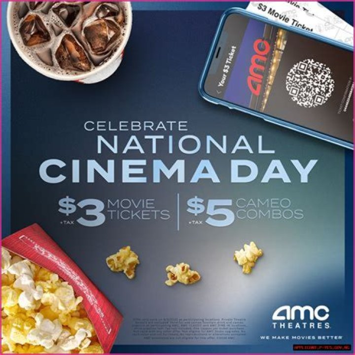 NATIONAL CINEMA DAY | Macaroni KID Boynton Beach
