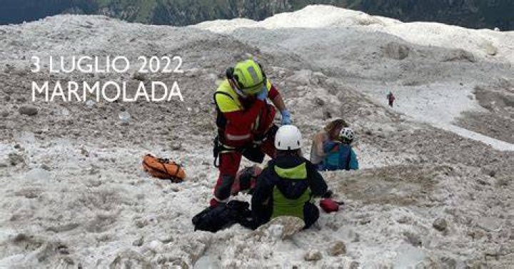 
On Twitter and Reddit, the Marmolada Crollo incident video 