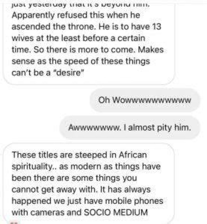 
Ooni Of Ife Has To Marry 13 More Wives Before Deadline – Ifa Priest Reveals Reason For Multiple Marriage Following Reports Of 7th Wife 