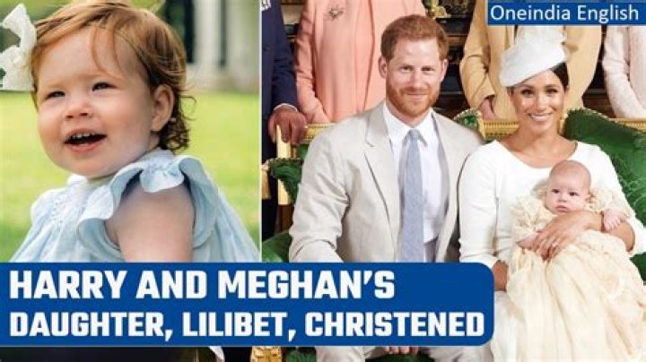 
Prince Harry And Meghan Host Daughter Lilibet’s Special Christening Ceremony 