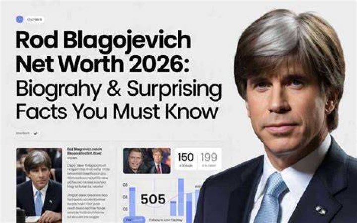 Rod Blagojevich Height, Age, Wife, Biography, Wiki, Net Worth