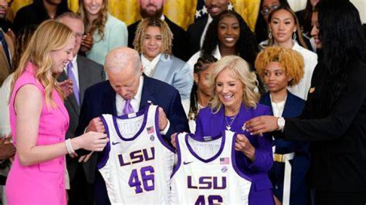 
Sa’Myah Smith health update: LSU basketball player passes out at White House during Joe Biden speech | Watch video 