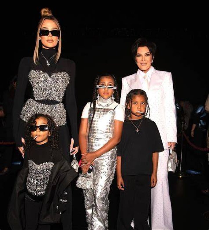 
See Kim Kardashian’s Kids All Glammed Up to Support Their Mom at Dolce & Gabbana Show: Photos 