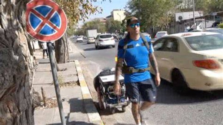 
Spanish man traveling to World Cup by foot reported missing in Iran 