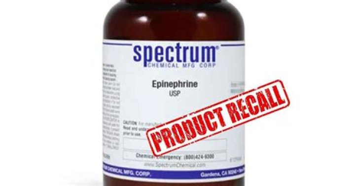 
Spectrum Epinephrine Bulk API Powder recall: Reason, lots affected, and all you need to know 