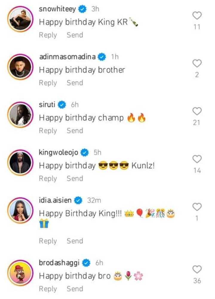 
Stan Nze, Brodashaggi, And Others React As Kule Remi “Saro” Celebrates His Birthday 