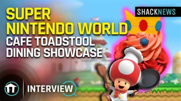 
Super Nintendo World’s Toadstool Café menu explored 