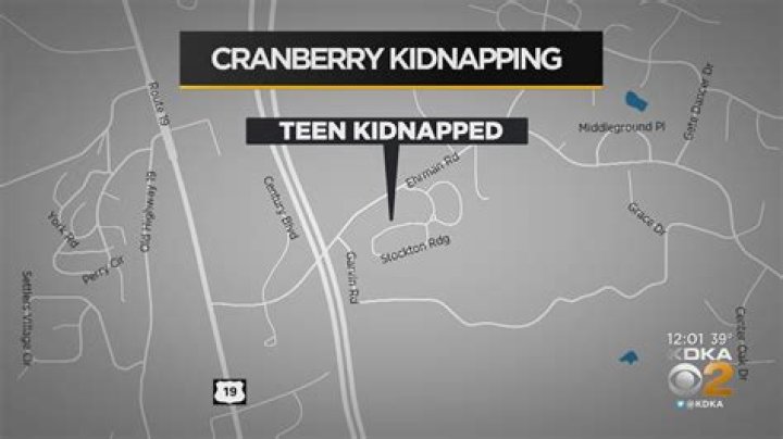 
Teen kidnapped from Cranberry, Pennsylvania, during home invasion 