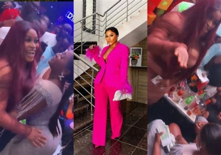 
“This Dress is Mad and Extra”: Reactions as Destiny Etiko Turns Up The Heat in Birthday Party Ensemble 