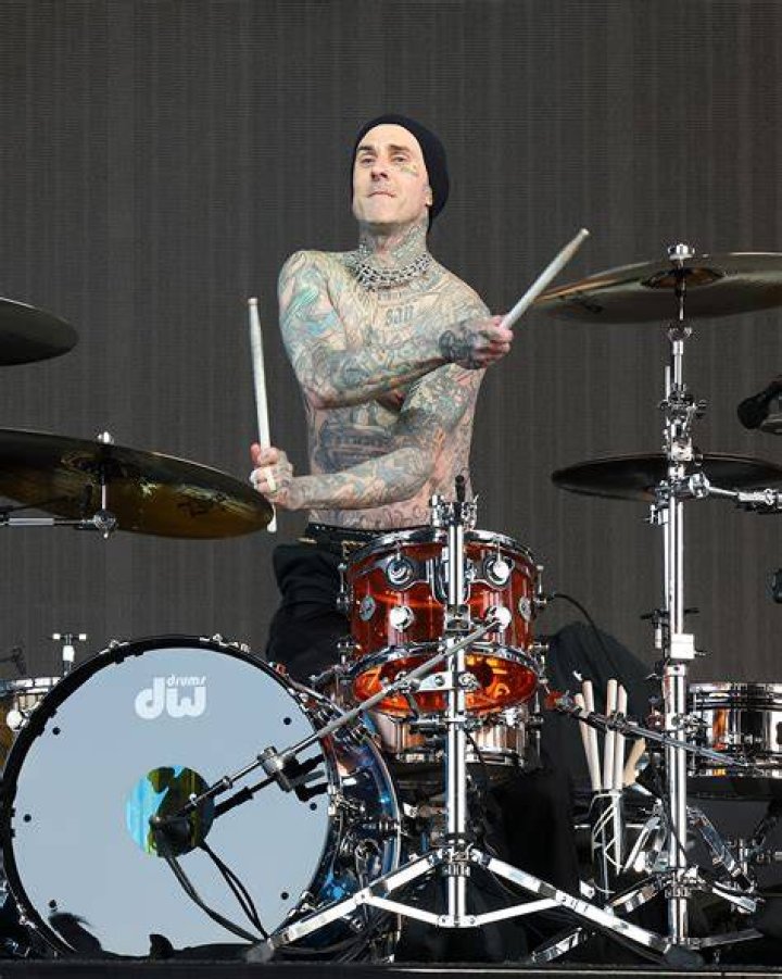 
Travis Barker fan rams car through Blink-182 drummer’s home security gate in Los Angeles, gets arrested 