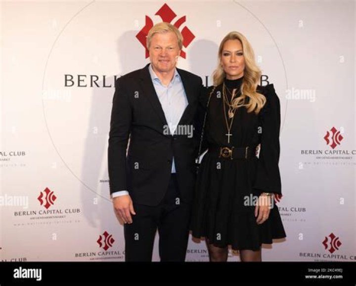 
WAG: Oliver Kahn and Wife Svenja Kahn Married Life 