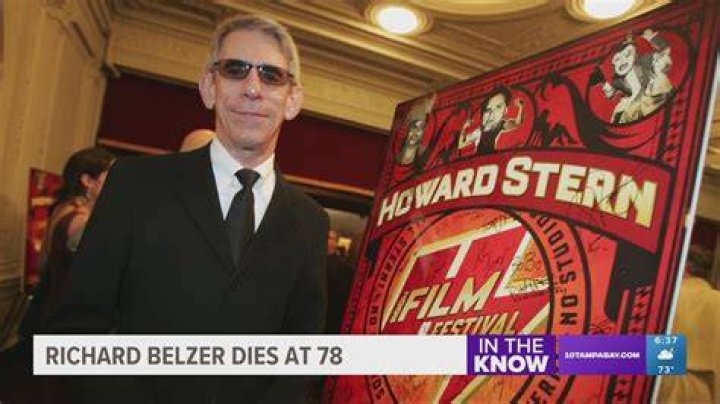 What was Richard Belzer doing before Death