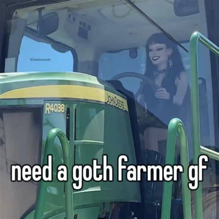 Who Is Gutknot On TikTok? Tractor Goth Girl Farmer On Instagram