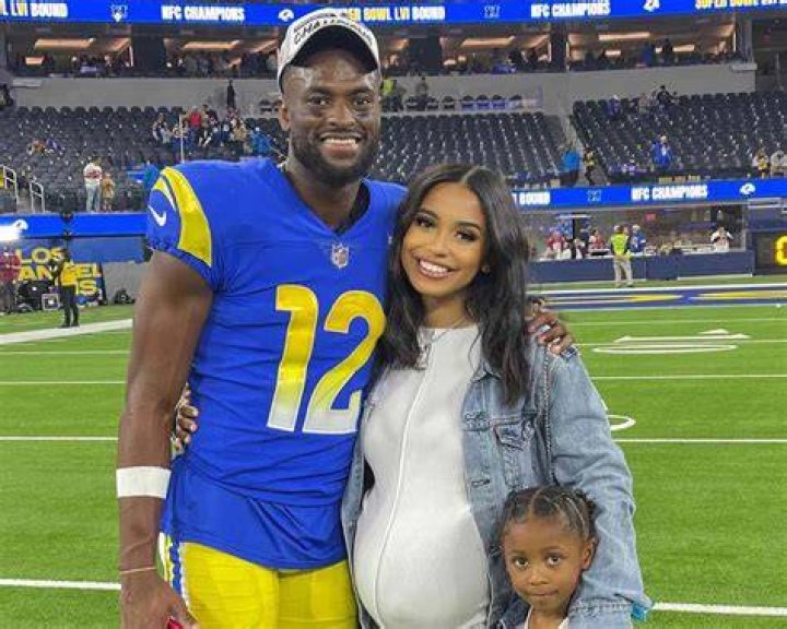 
Who Is Van Jefferson Wife Samaria Jefferson? She Gives Birth To Their Baby Son Right After LA Rams Superbowl Win 